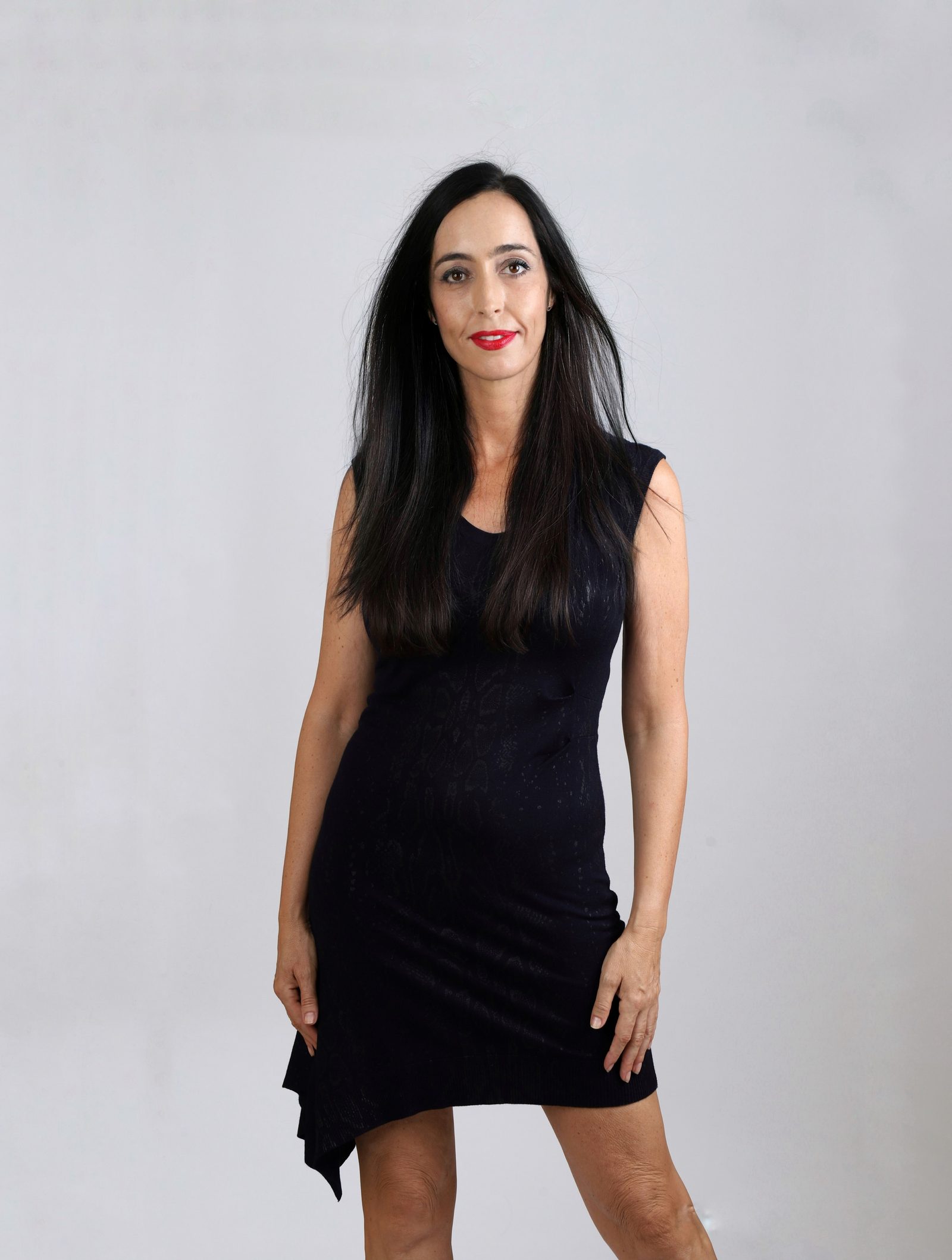 Almudena Varona - little black dress